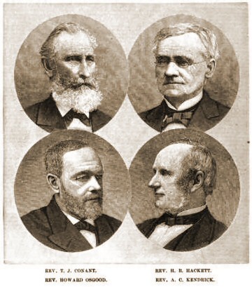 portraits of the American Bible Union revisers