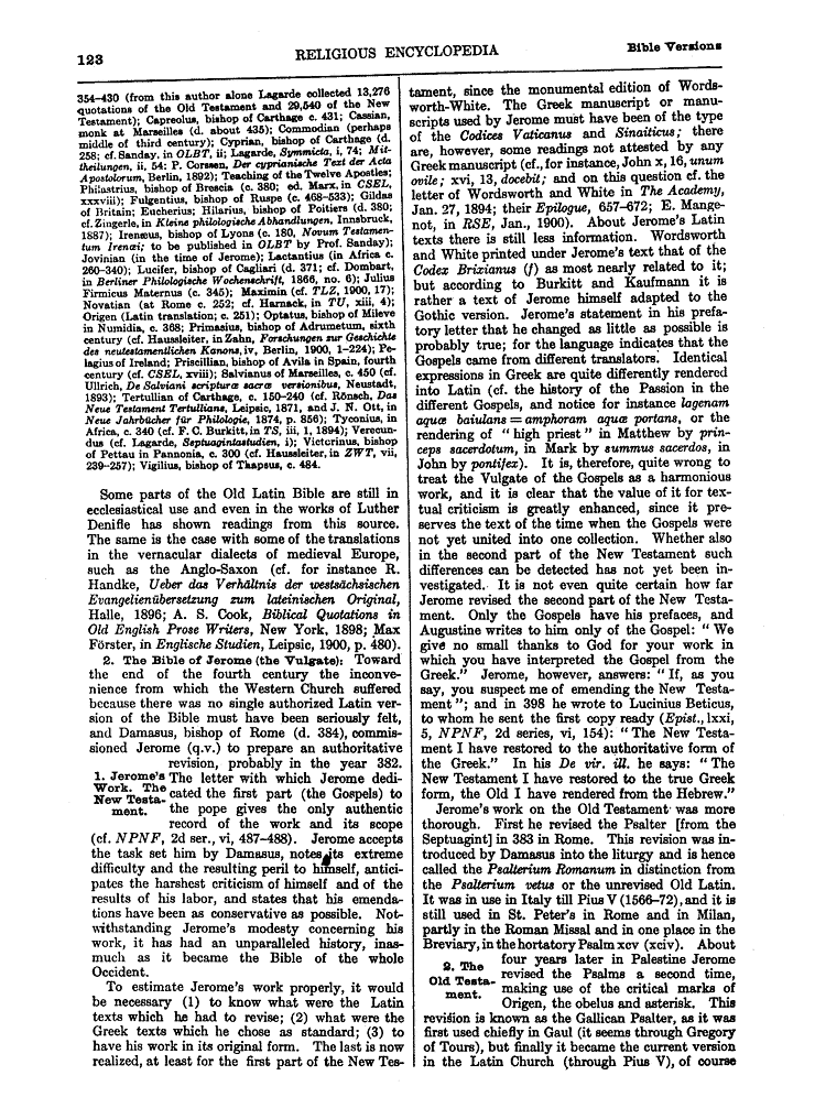 Schaff-Herzog vol. 2, p. 123